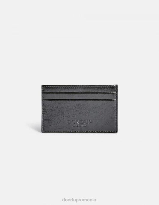 bărbați titular de card V84D959 accesorii negru DONDUP