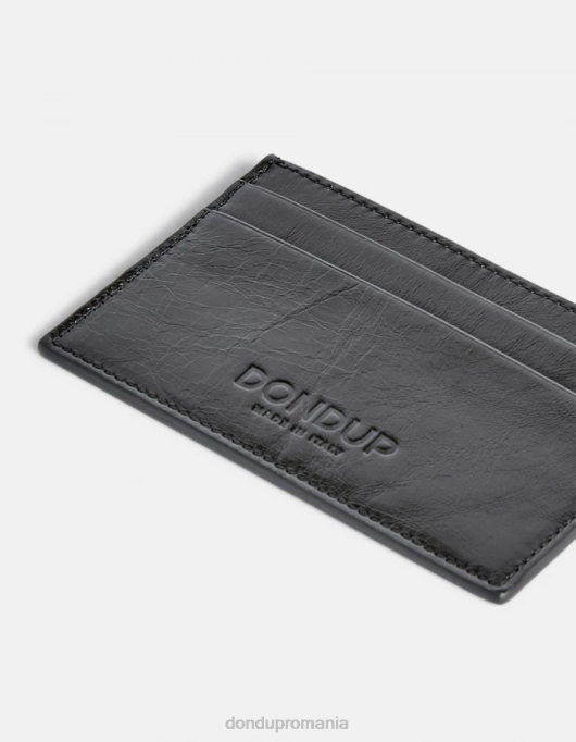 bărbați titular de card V84D959 accesorii negru DONDUP