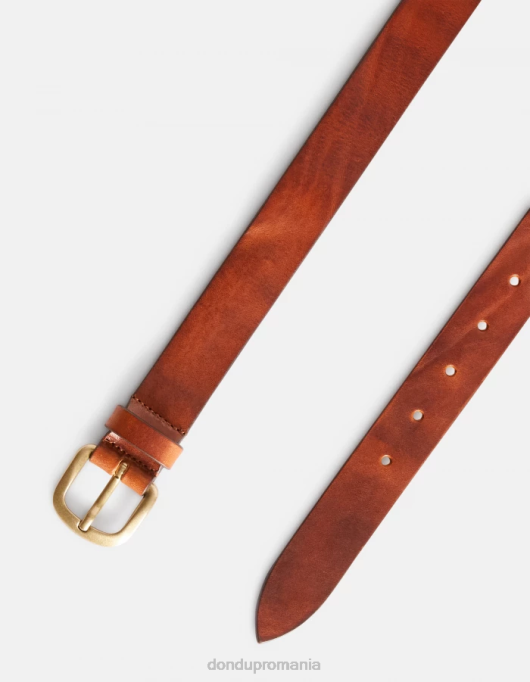 bărbați centura de piele vintage V84D966 accesorii cuoio DONDUP