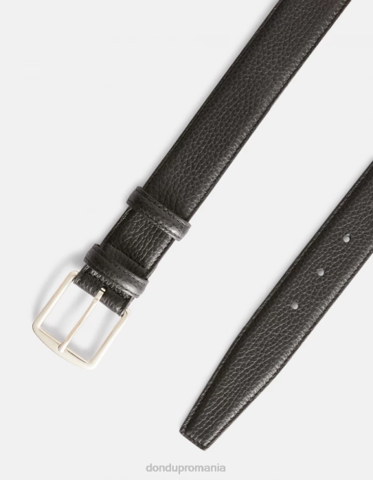 bărbați curea de piele V84D970 accesorii negru DONDUP