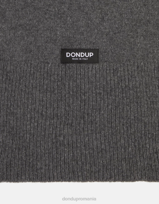 bărbați eșarfă de cașmir V84D1006 accesorii gri DONDUP