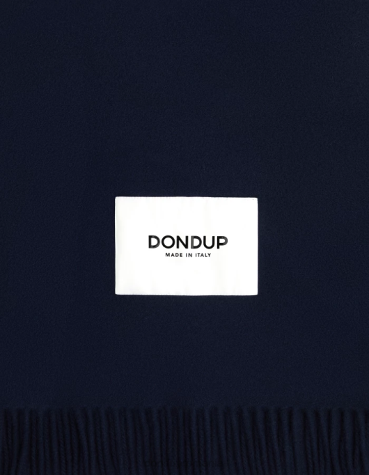 bărbați eșarfă de lână V84D1002 accesorii albastru marin DONDUP