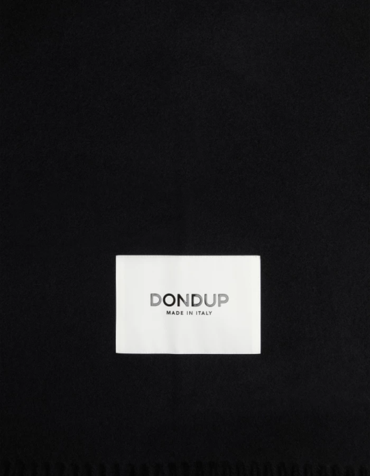 bărbați eșarfă de lână V84D1003 accesorii negru DONDUP