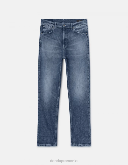 bărbați blugi paco loose-fit din denim elastic V84D618 îmbrăcăminte albastru DONDUP