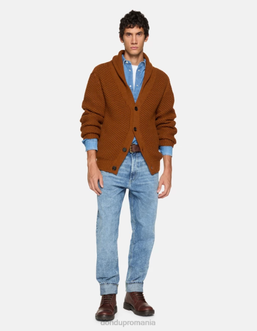 bărbați blugi paco loose-fit din denim rigid V84D564 îmbrăcăminte albastru DONDUP
