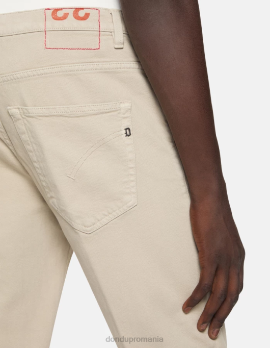 bărbați blugi brighton carot-fit din denim bull stretch V84D590 îmbrăcăminte lievito DONDUP