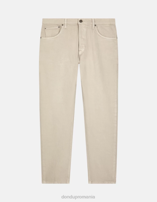 bărbați blugi brighton carot-fit din denim bull stretch V84D590 îmbrăcăminte lievito DONDUP