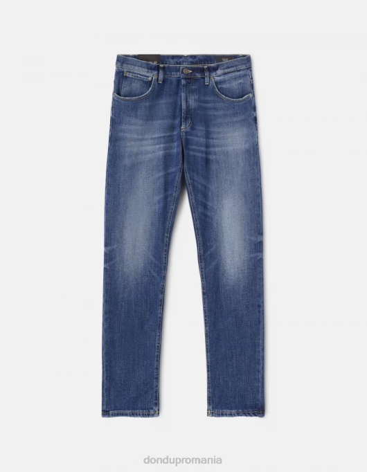 bărbați blugi din denim elastic brighton-fit V84D629 îmbrăcăminte albastru DONDUP