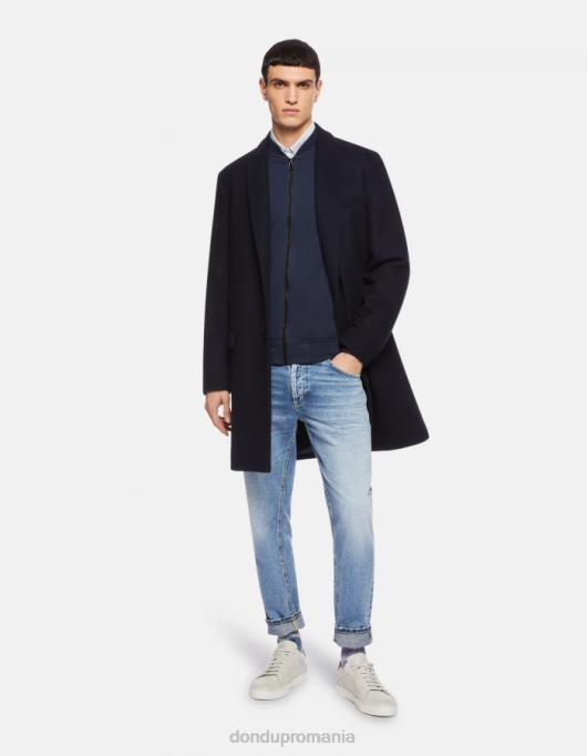 bărbați blugi din denim rigid brighton-fit V84D652 îmbrăcăminte albastru DONDUP