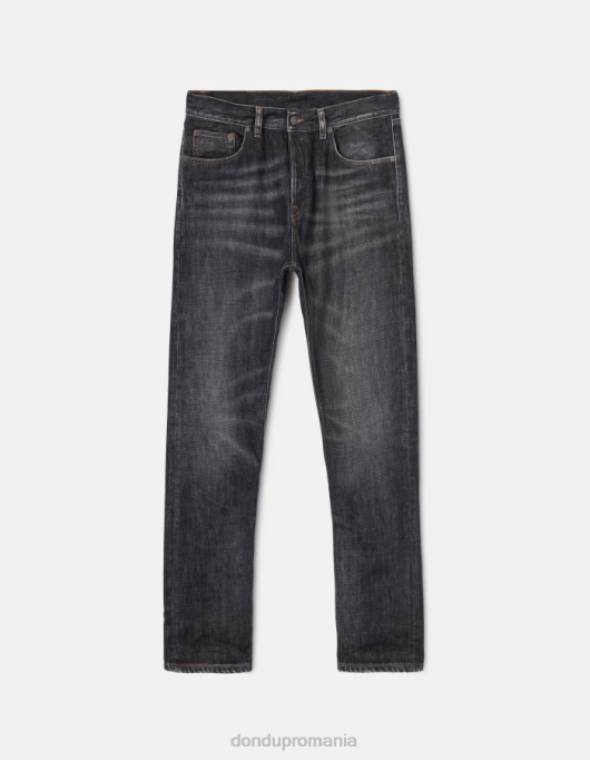 bărbați blugi din denim rigid cu croială normală icon V84D605 îmbrăcăminte albastru DONDUP