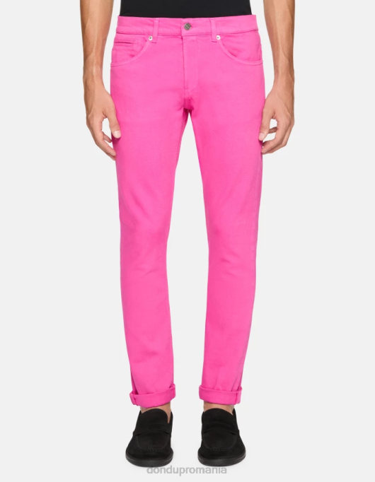 bărbați blugi skinny george din denim bull stretch V84D637 îmbrăcăminte orhidee DONDUP