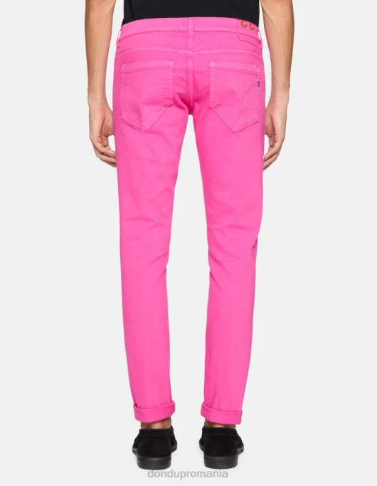 bărbați blugi skinny george din denim bull stretch V84D637 îmbrăcăminte orhidee DONDUP