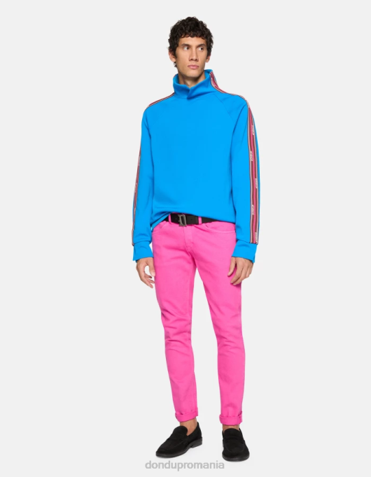 bărbați blugi skinny george din denim bull stretch V84D637 îmbrăcăminte orhidee DONDUP