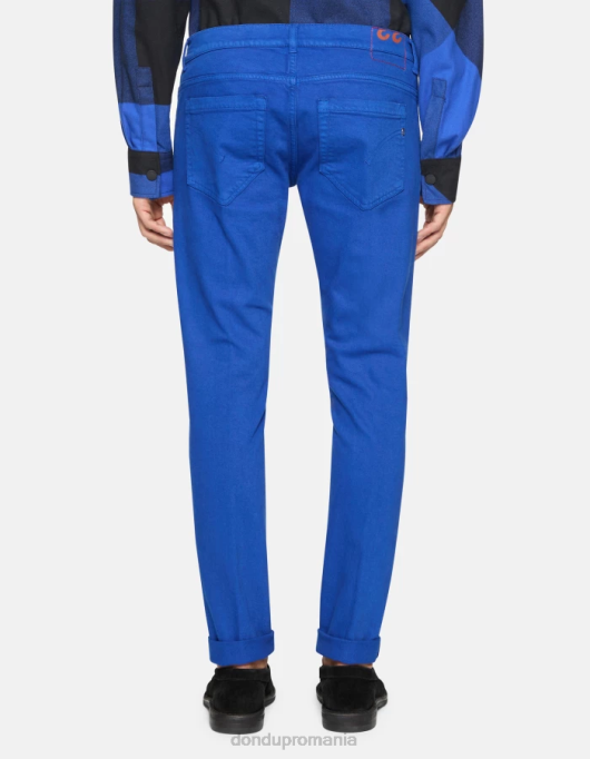 bărbați blugi skinny george din denim bull stretch V84D638 îmbrăcăminte albastru regal DONDUP