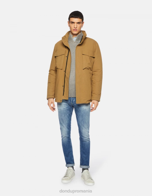 bărbați blugi skinny george din denim elastic V84D659 îmbrăcăminte albastru DONDUP