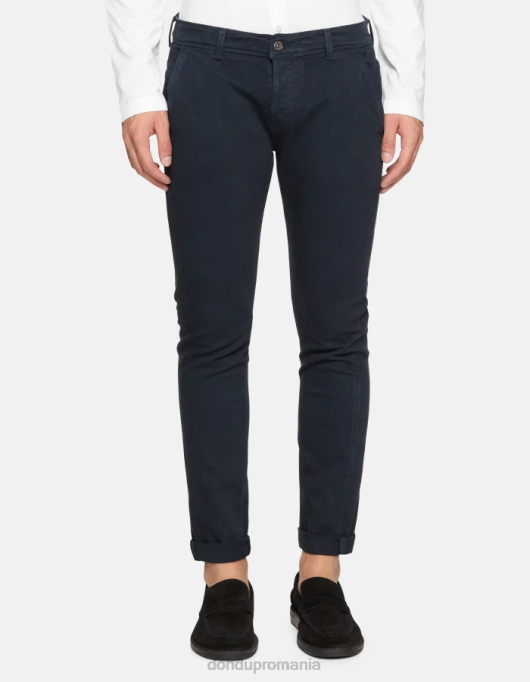 bărbați blugi skinny konor din denim bull stretch V84D663 îmbrăcăminte albastru marin DONDUP