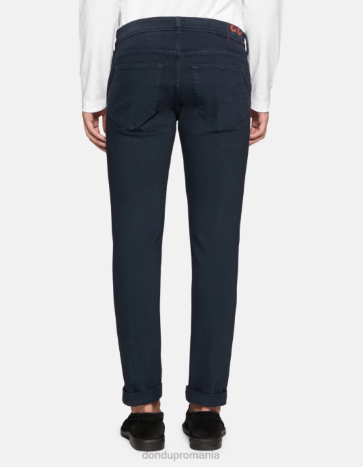 bărbați blugi skinny konor din denim bull stretch V84D663 îmbrăcăminte albastru marin DONDUP