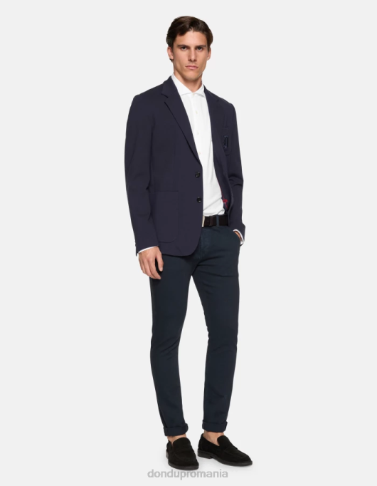 bărbați blugi skinny konor din denim bull stretch V84D663 îmbrăcăminte albastru marin DONDUP