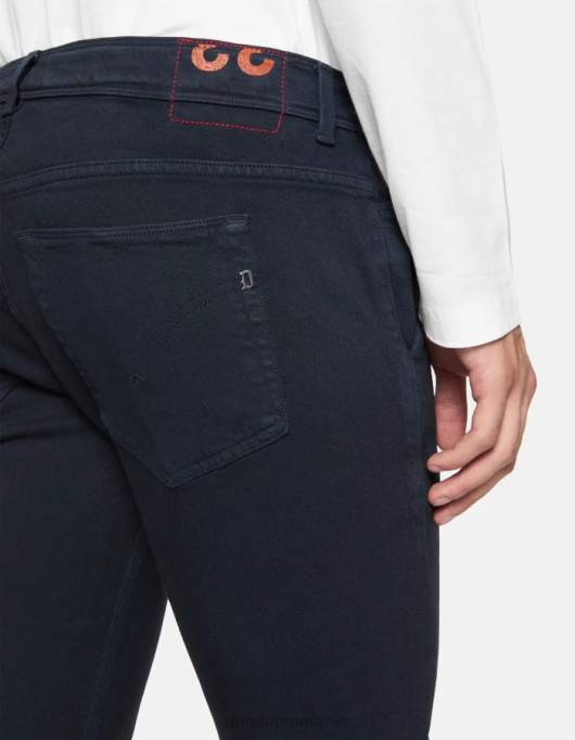 bărbați blugi skinny konor din denim bull stretch V84D663 îmbrăcăminte albastru marin DONDUP