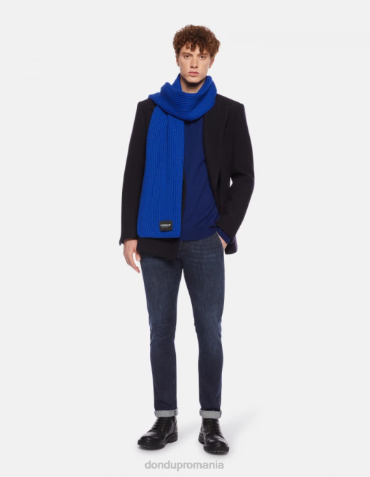bărbați blugi skinny konor din denim elastic V84D666 îmbrăcăminte albastru DONDUP