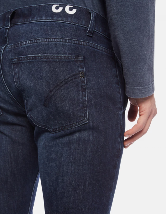 bărbați blugi skinny konor din denim elastic V84D666 îmbrăcăminte albastru DONDUP
