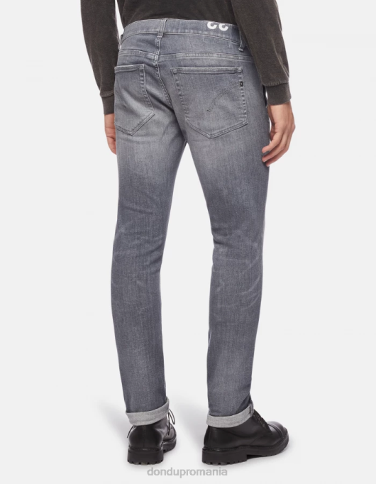 bărbați blugi skinny konor din denim elastic V84D670 îmbrăcăminte topo DONDUP