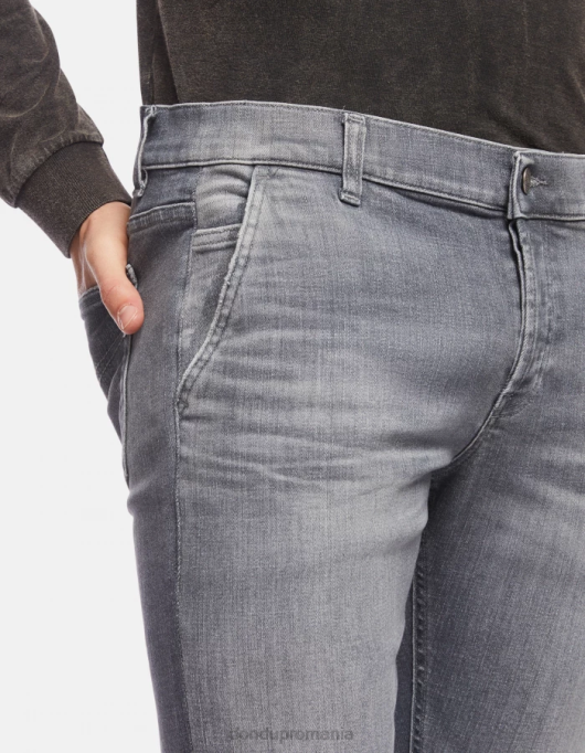 bărbați blugi skinny konor din denim elastic V84D670 îmbrăcăminte topo DONDUP