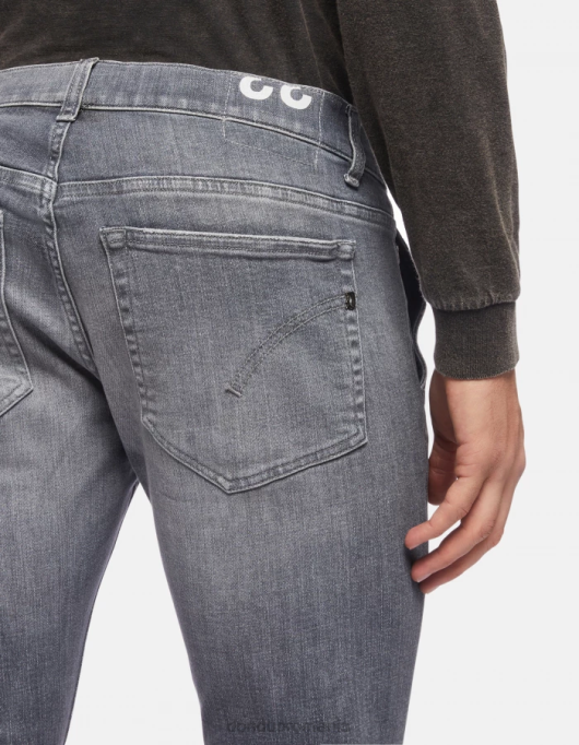 bărbați blugi skinny konor din denim elastic V84D670 îmbrăcăminte topo DONDUP