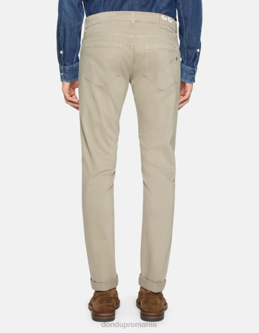 bărbați pantaloni skinny din bumbac george V84D645 îmbrăcăminte cortecia DONDUP