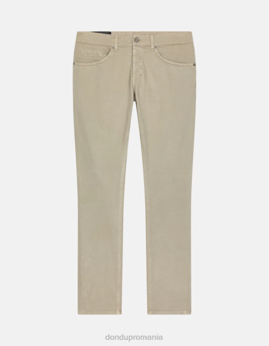 bărbați pantaloni skinny din bumbac george V84D645 îmbrăcăminte cortecia DONDUP