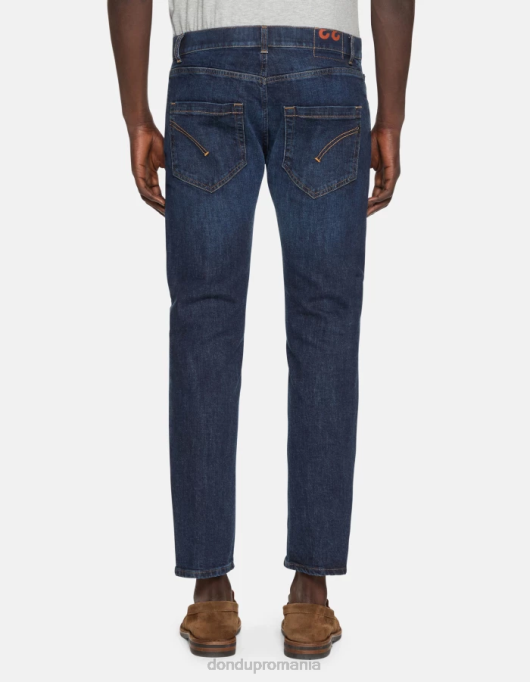 bărbați blugi mius slim-fit din denim stretch V84D560 îmbrăcăminte albastru DONDUP