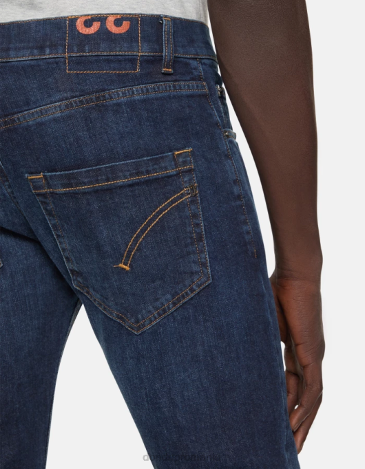 bărbați blugi mius slim-fit din denim stretch V84D560 îmbrăcăminte albastru DONDUP