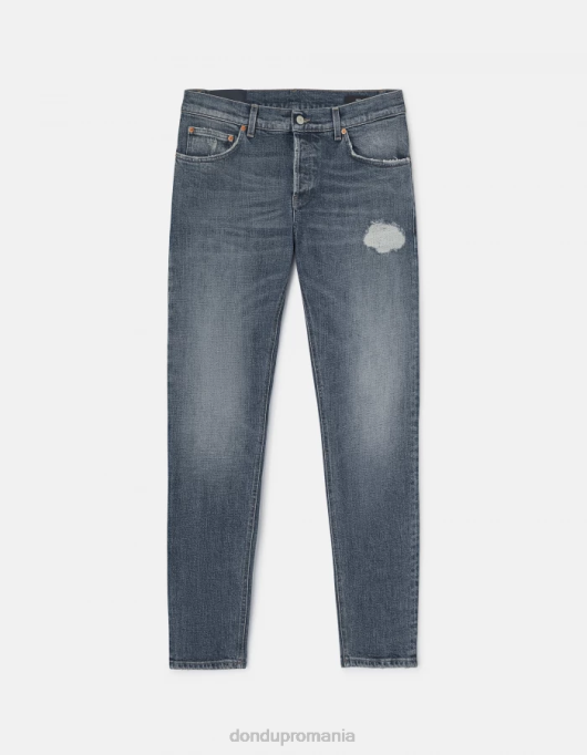 bărbați blugi mius slim-fit din denim stretch V84D622 îmbrăcăminte albastru DONDUP
