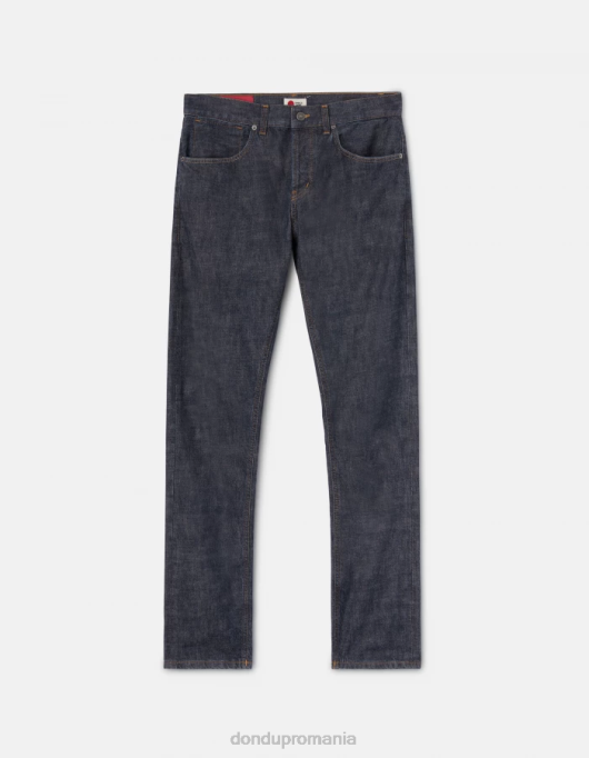 bărbați blugi travis slim-fit din denim rigid cu margine V84D608 îmbrăcăminte albastru DONDUP