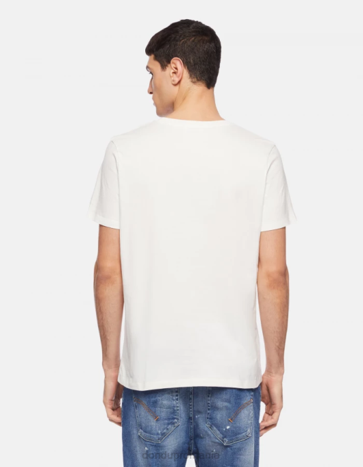 bărbați tricou din tricou cu fiti regulate V84D817 îmbrăcăminte fiocco DONDUP