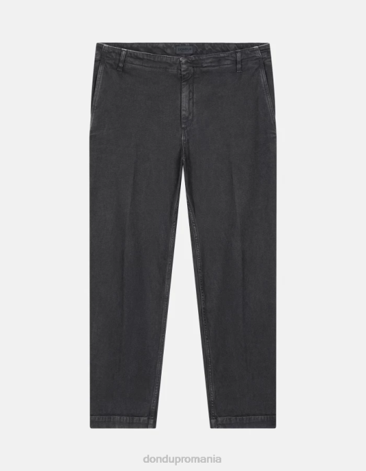 bărbați pantaloni din bumbac zyan morcov V84D750 îmbrăcăminte fumo DONDUP