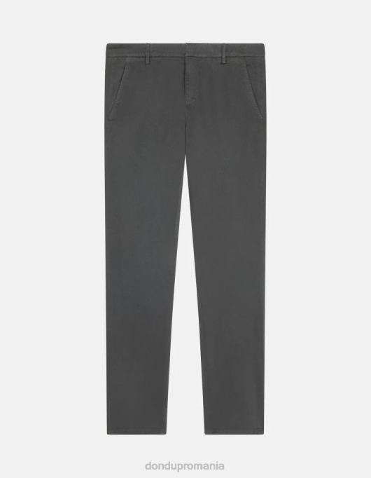 bărbați pantaloni slim din bumbac gaubert V84D691 îmbrăcăminte fumo DONDUP