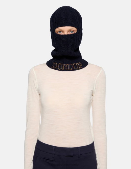femei balaclava de lana V84D551 accesorii albastru marin DONDUP