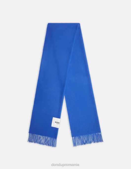femei eșarfă de lână V84D539 accesorii albastru regal DONDUP