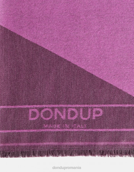 femei eșarfă de lână V84D545 accesorii fucsia si violeta DONDUP