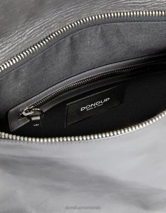 femei geanta din piele lucioasa V84D489 accesorii fumo DONDUP
