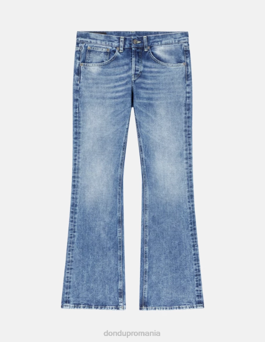 femei betty bootcut blugi din denim rigid V84D67 îmbrăcăminte albastru DONDUP