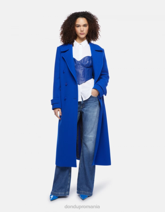 femei blugi din denim rigid olivia bootcut V84D94 îmbrăcăminte albastru DONDUP