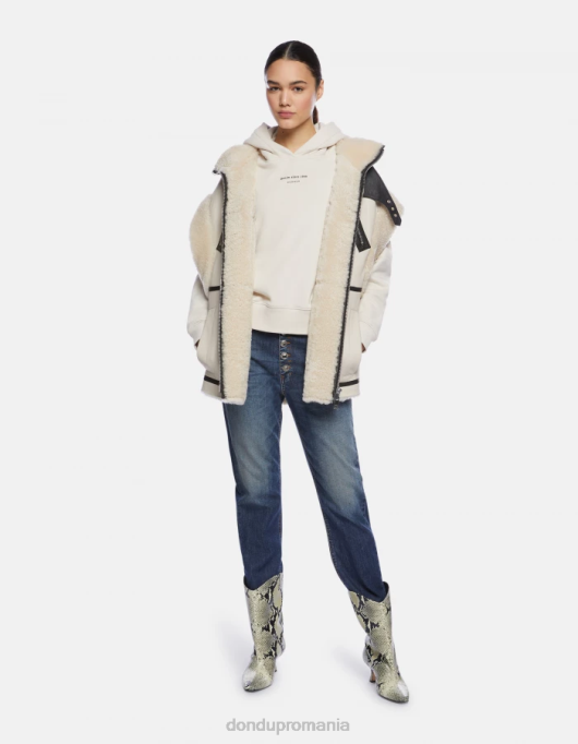 femei blugi din denim stretch koons V84D109 îmbrăcăminte albastru DONDUP