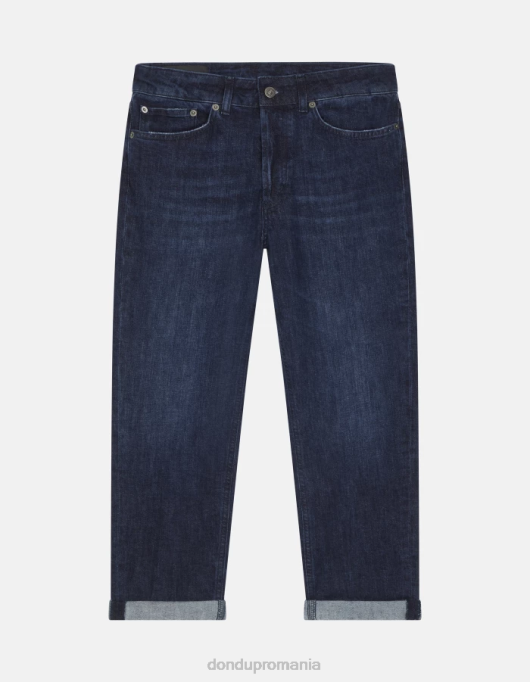 femei blugi din denim stretch koons V84D6 îmbrăcăminte albastru DONDUP