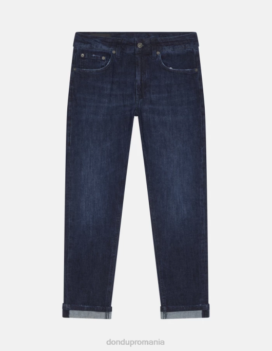femei blugi din denim stretch mila carot-fit V84D5 îmbrăcăminte albastru DONDUP