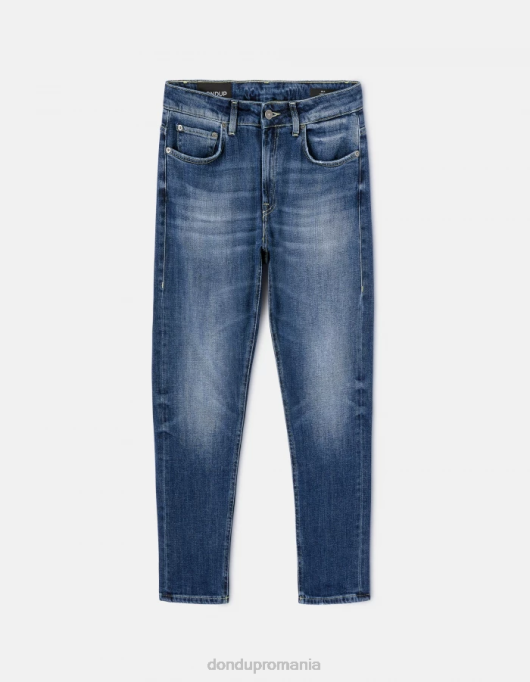 femei blugi din denim stretch mila carot-fit V84D65 îmbrăcăminte albastru DONDUP