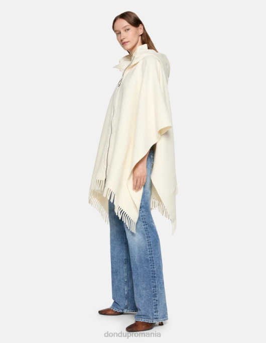 femei blugi din denim rigid cu picioare largi jacklyn V84D81 îmbrăcăminte albastru DONDUP