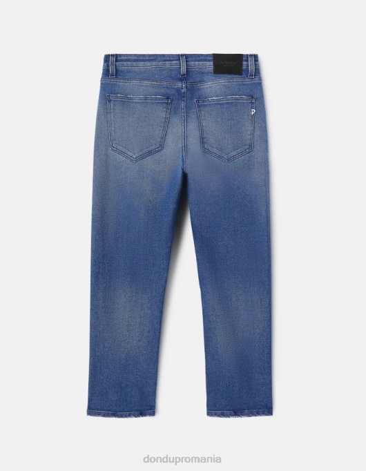 femei blugi din denim stretch cindy cu fit regulat V84D61 îmbrăcăminte albastru DONDUP