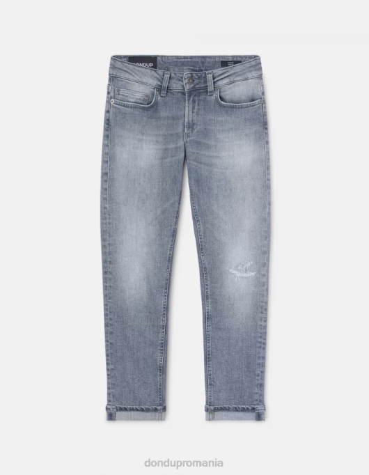 femei blugi skinny monroe din denim elastic V84D103 îmbrăcăminte topo DONDUP